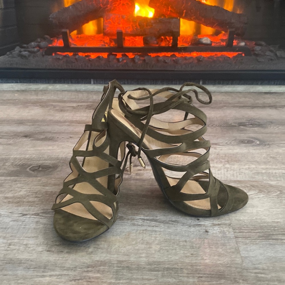 Sexy Hunter Green High Heel Shoes